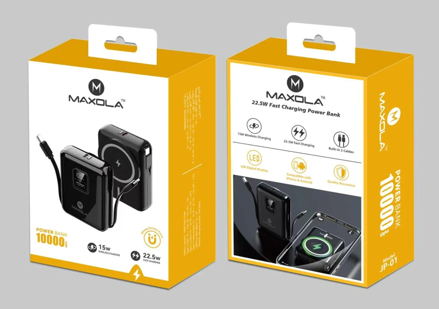 Maxola 22.5W Faster Charging Power Bank 10000mAh JP-01 — Image 2