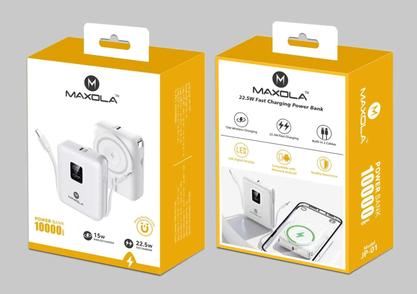 Maxola 22.5W Faster Charging Power Bank 10000mAh JP-01 — Image 4