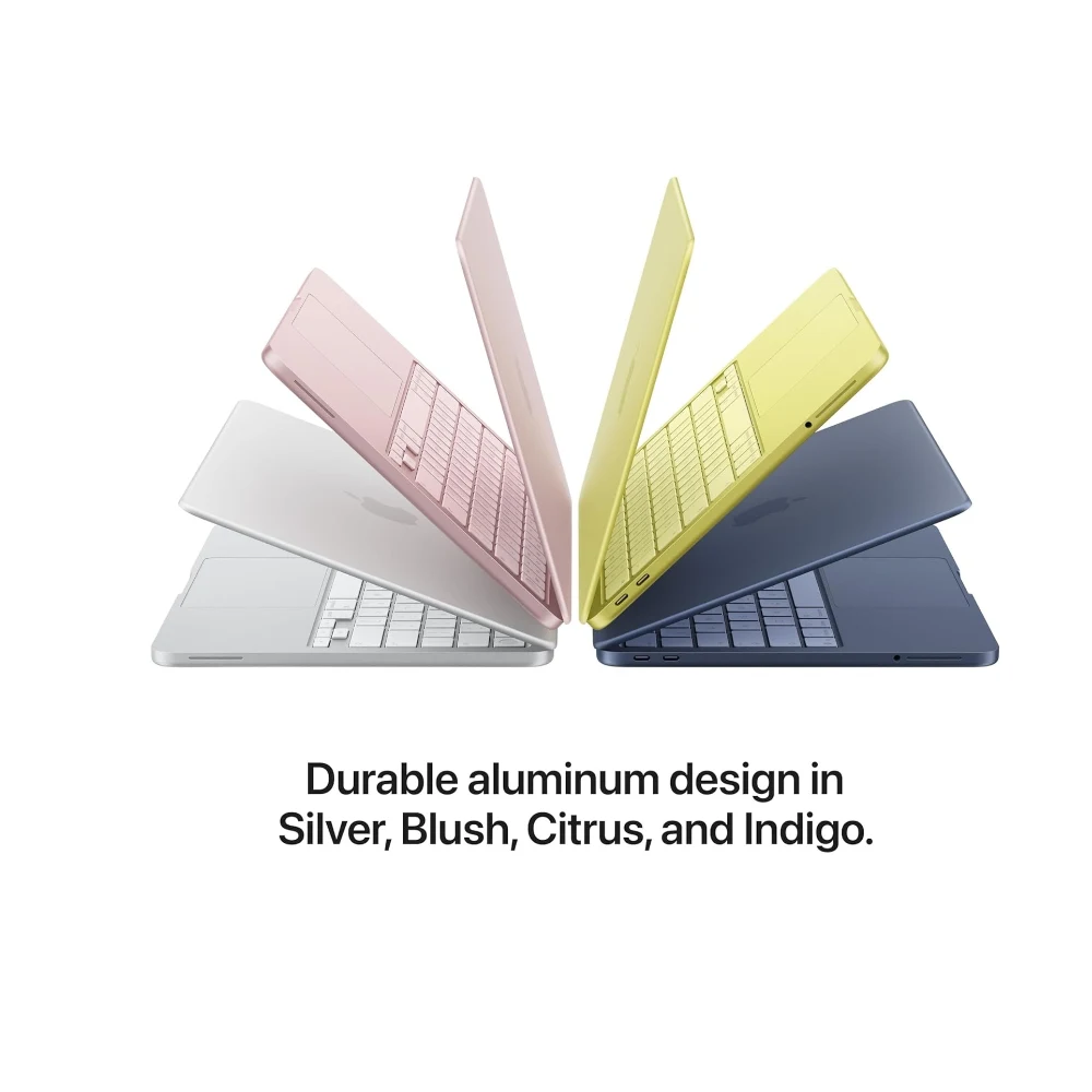 Apple 2026 MacBook Neo 13-inch Laptop with A18 Pro chip: Built for AI and Apple Intelligence, Liquid Retina Display, 8GB Unified Memory, Touch ID; Silver; English — Image 12