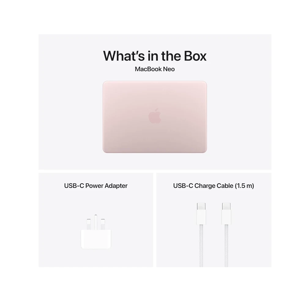 Apple 2026 MacBook Neo 13-inch Laptop with A18 Pro chip: Built for AI and Apple Intelligence, Liquid Retina Display, 8GB Unified Memory, Touch ID; Silver; English — Image 15