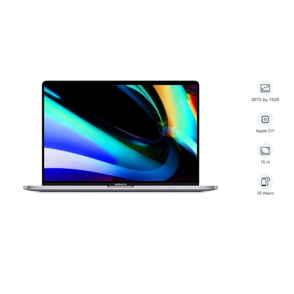 Apple (Renewed) 2019 MacBook Pro (16-inch, Touch Bar, 2.3GHz 8-core Intel Core i9 processor, 16GB RAM, English — Image 4