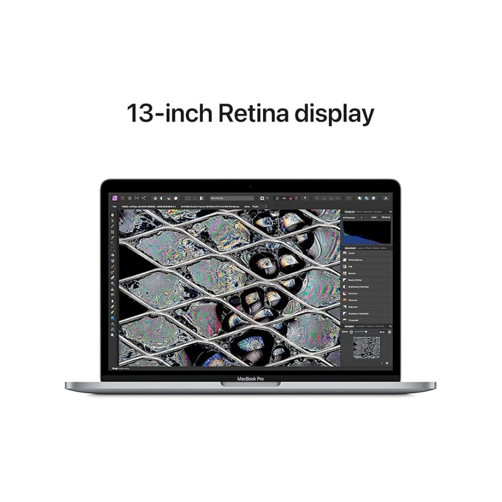 Apple (Renewed) 2022 MacBook Pro with Apple M2 chip (13-inch, 8GB RAM, 256GB SSD Storage) (QWERTY English) Space Gray — Image 4