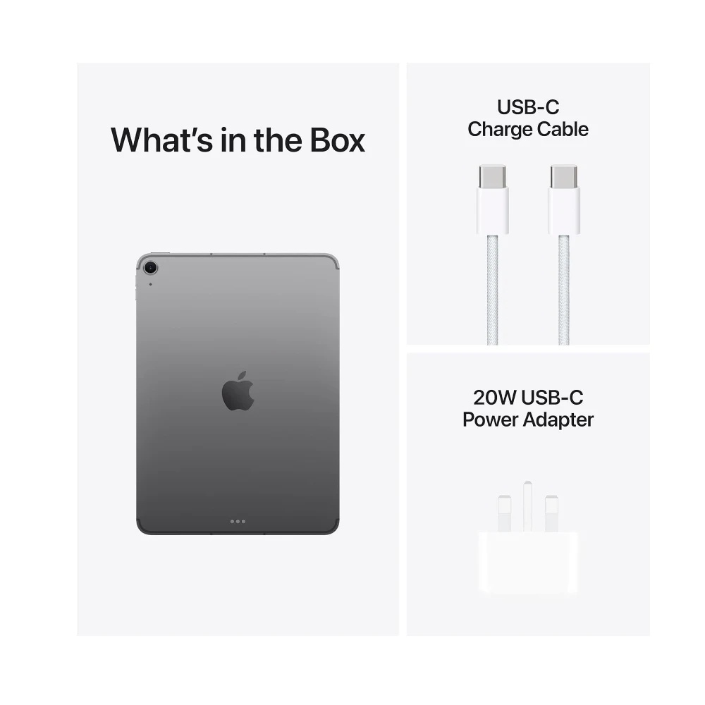 Apple iPad Air 11-inch (M4): Liquid Retina Display,12MP Front/Back Camera, Wi-Fi 7 with Apple N1 + 5G, Touch ID, All-Day Battery Life — Image 12