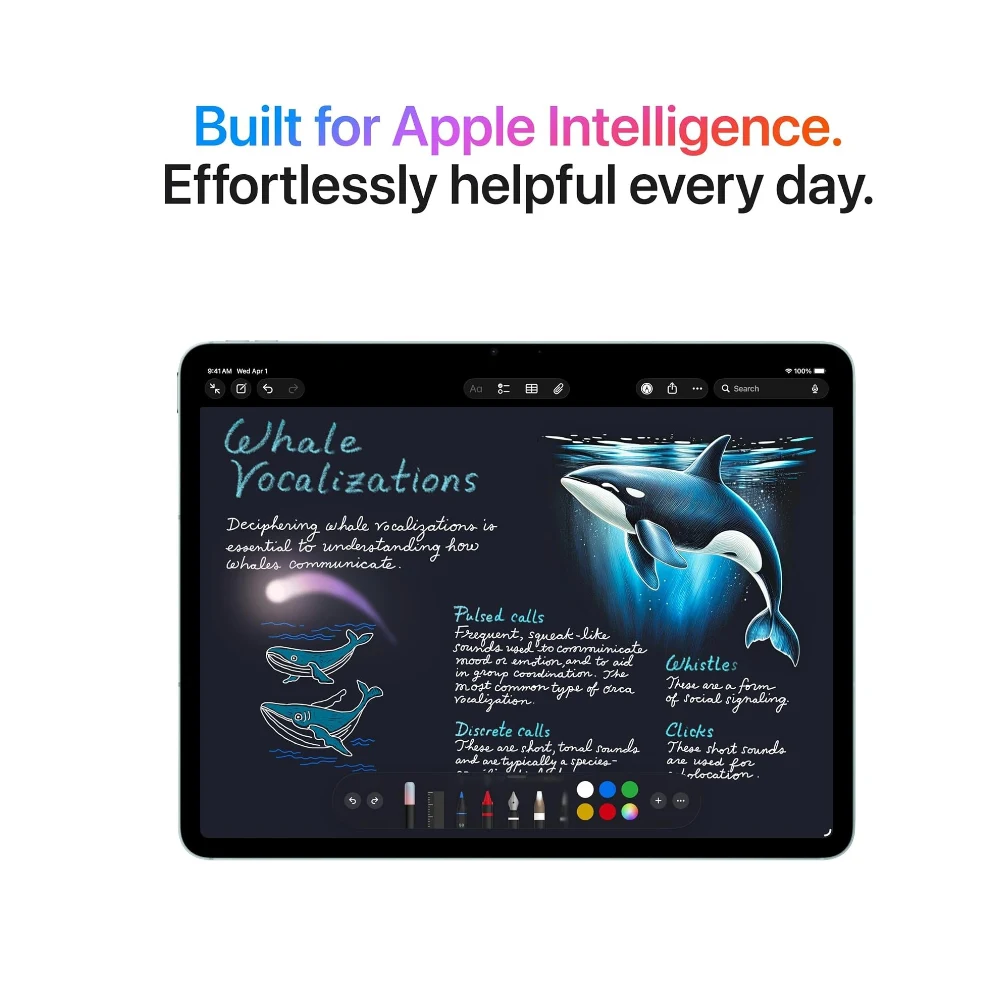 Apple iPad Air 11-inch (M4): Liquid Retina Display,12MP Front/Back Camera,Wi-Fi 7 with Apple N1,Touch ID,All-Day Battery Life — Image 10