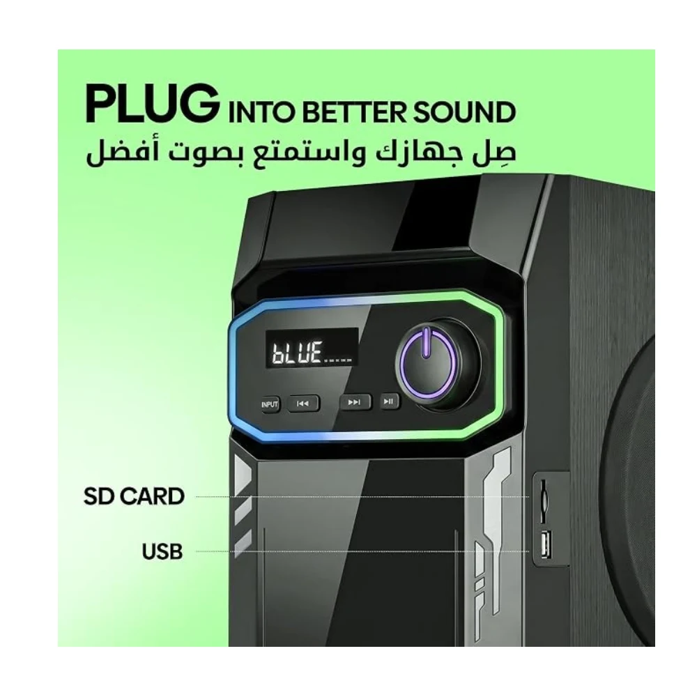 FASTER XB8500 Wireless Home Theater, Surround SoundBar System 90W BT 5.0 — Image 2