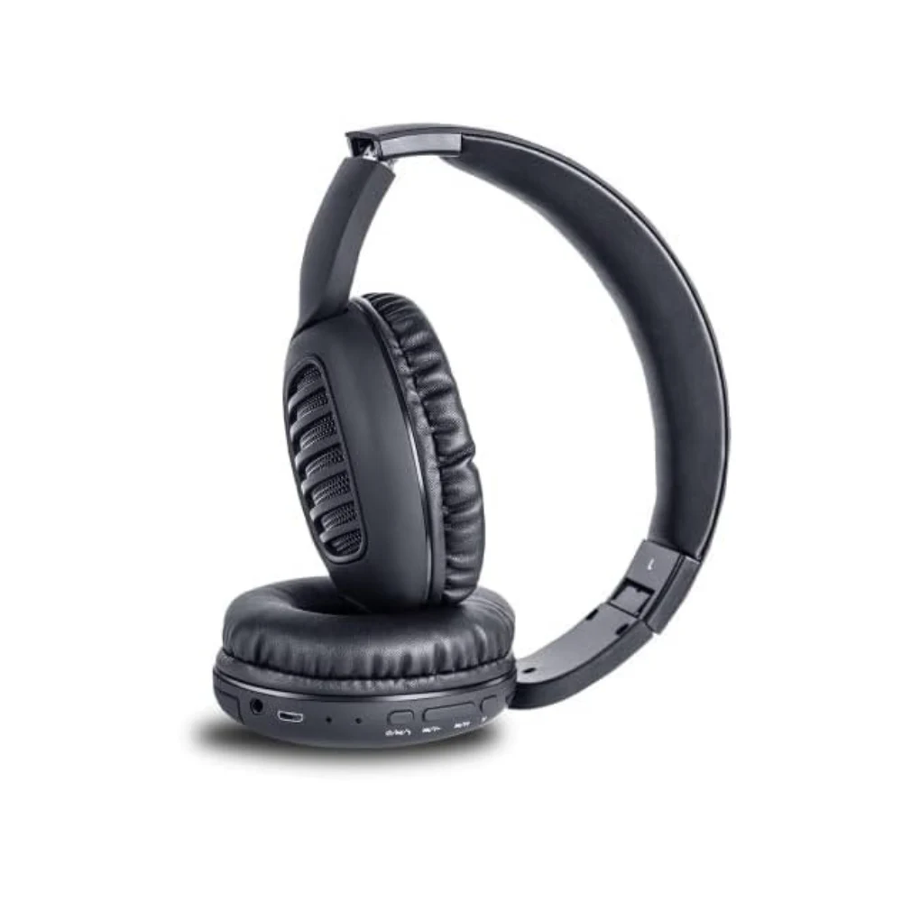 Faster S4 OnEar Headphones Wireless Pure Bass Sound - Foldable Wireless Headphones 5.0 Bluetooth Headphones 10Hrs Playtime- Over Ear Headphones with Voice Assistant Bluetooth Earphones — Image 2