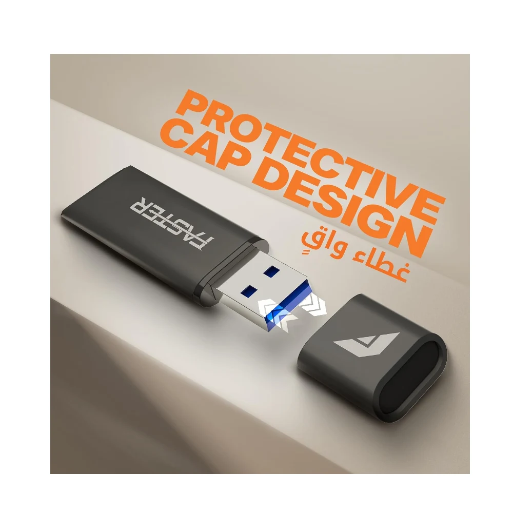 FASTER FU-218 USB Flash Drive USB 3.2 Gen 1 Memory Stick, Up to 120MB/s Read Speed, Compact USB-A Thumb Drive for Laptop, PC, Smart TV, Car Audio, Windows, macOS, Linux & Compatible Devices — Image 5