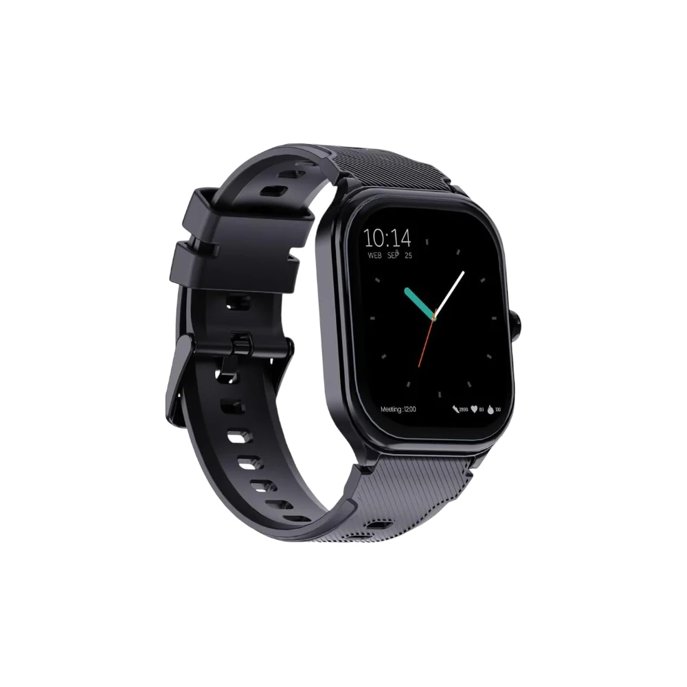 Faster Nerv Watch 2- HD Display 2.01 Inches Smart Watches for Men and Women- Bluetooth Calling Heart Rate Blood Pressure Sleep Health Monitor- Fitness Tracker Smart Watch for Men and Women