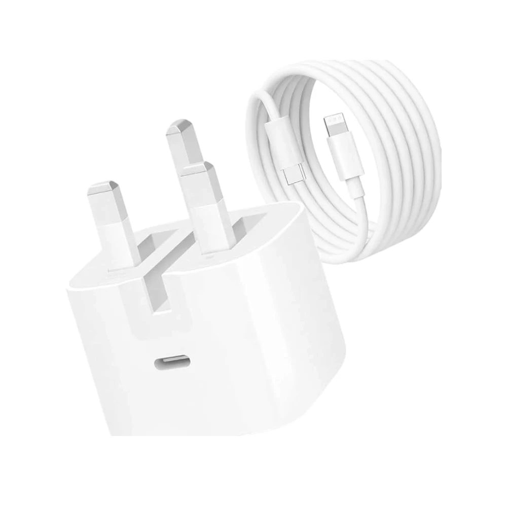 40W USB Charger Adapter with Charging Cable for Daily Use Compatible with iPhone 11 12 Mini 13 Pro Max 14 — Image 2