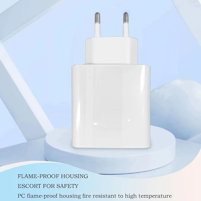 Fast Charging Cable Portable Safety Protection 6A Charger Set 66W Portable for Mobile Phones, Tablets