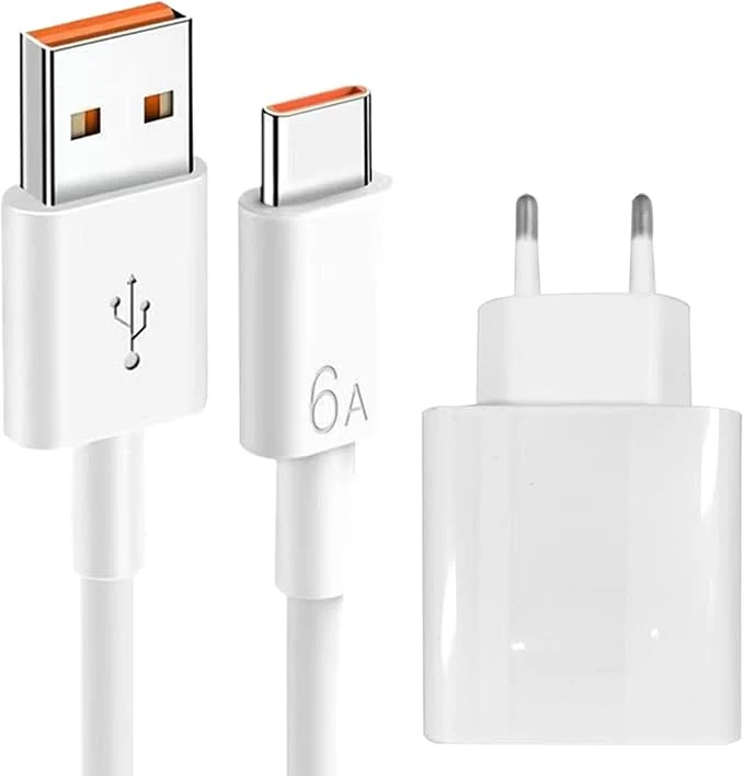 Fast Charging Cable Portable Safety Protection 6A Charger Set 66W Portable for Mobile Phones, Tablets — Image 4