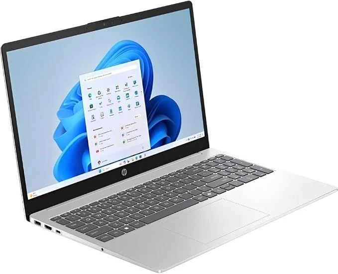 HP 15.6" FHD Notebook Intel Core 7 150U 16GB RAM 512GB SSD Natural Silver - Intel Core 7 150U Deca- - 15.6" FHD Anti-glare Display - 16 GB DDR4 RAM - 512 GB SSD - Up to 10 hours and 15 minutes battery
