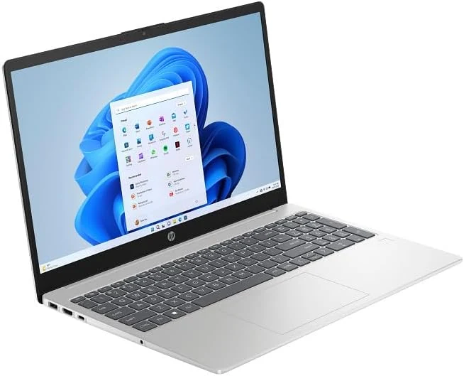 HP Laptop 15-fd1018ne,15.6" FHD Display, Intel® Core™ Ultra 7-155H, 16GB DDR5 RAM, 512GB SSD, Eng/Arb KB, Windows 11 Home, Natural silver [B9FH6EA] — Image 2