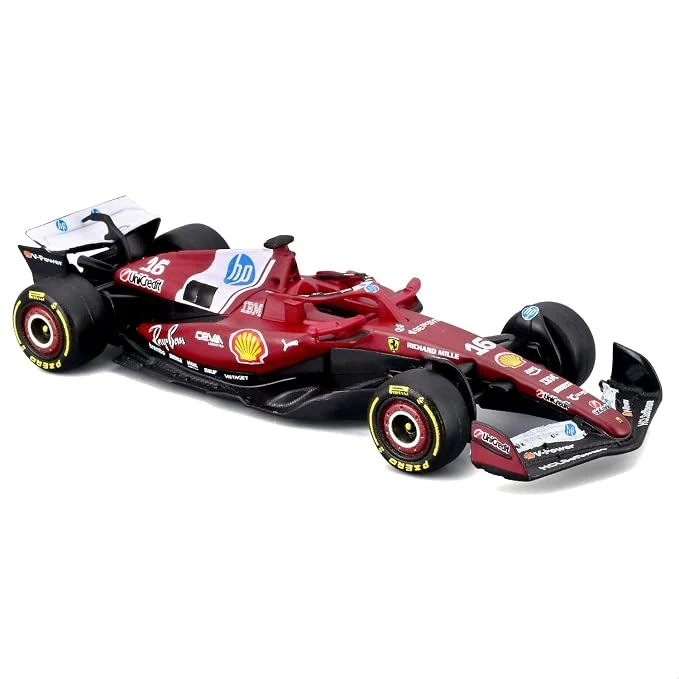 1/64 Scale Diecast 2025 Ferrari SF-25 F1 Race Car - #16 Charles Leclerc Collectible Model