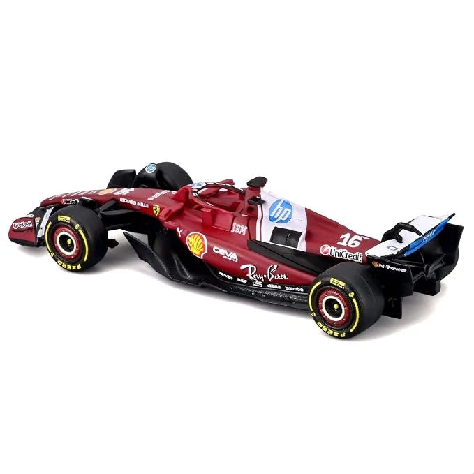 1/64 Scale Diecast 2025 Ferrari SF-25 F1 Race Car - #16 Charles Leclerc Collectible Model — Image 2