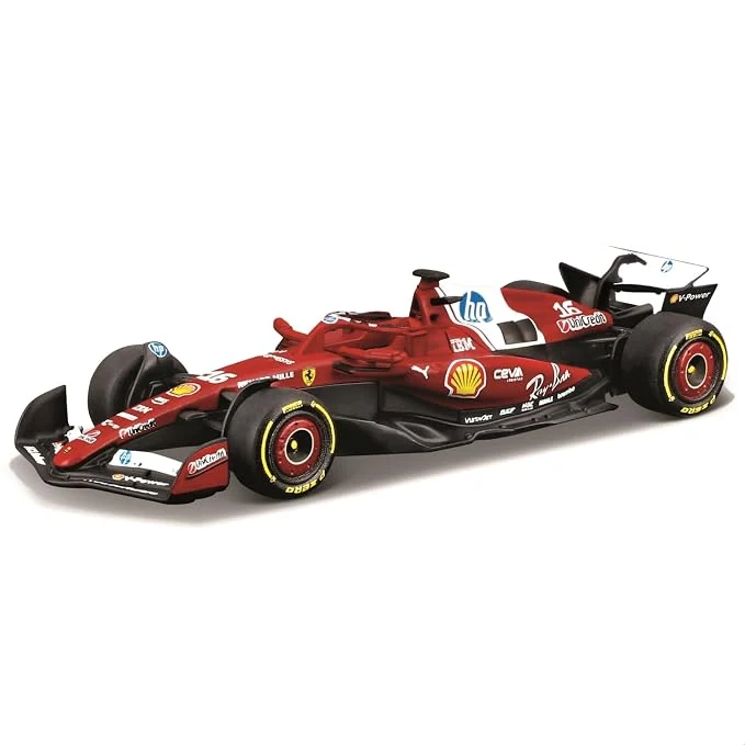 1/64 Scale Diecast 2025 Ferrari SF-25 F1 Race Car - #16 Charles Leclerc Collectible Model — Image 3