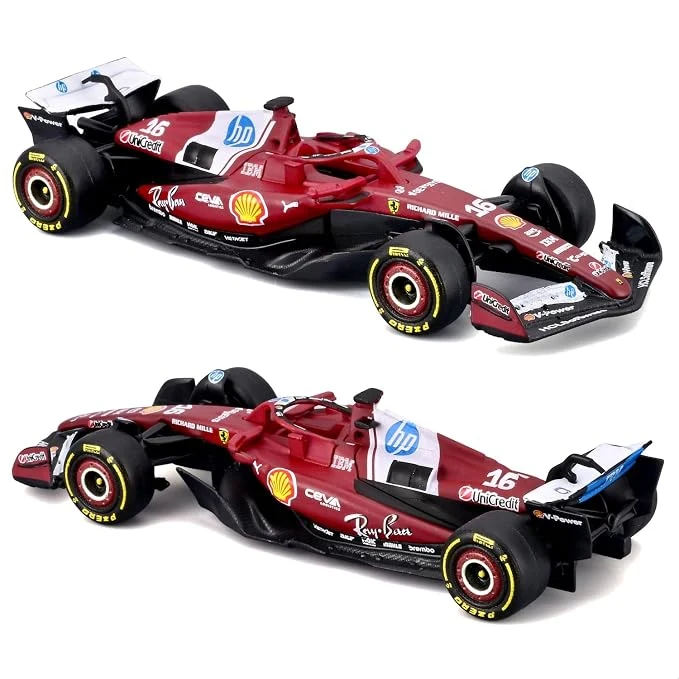 1/64 Scale Diecast 2025 Ferrari SF-25 F1 Race Car - #16 Charles Leclerc Collectible Model — Image 4