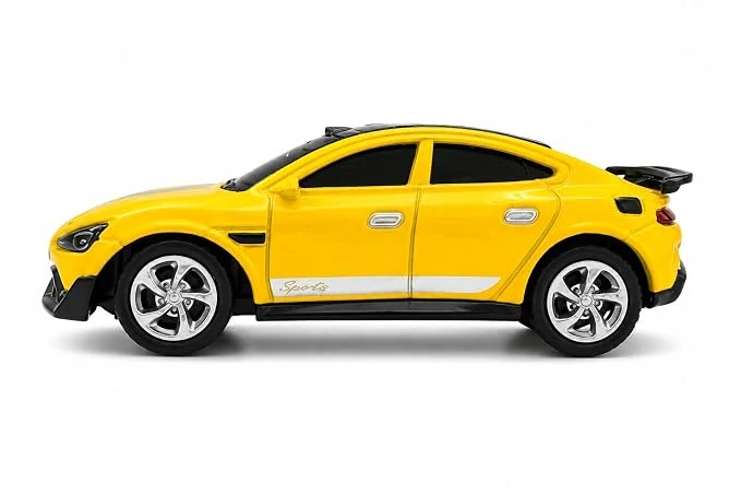 1:64 RC Die-Cast Racing Vehicle for Kids, 2.4GHz Remote Control with Speed Regulation, LED Front Lights, Rubber Tires & Rechargeable Battery, Toy for Boys & Girls Age 6+ — Image 2
