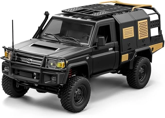 1/12 Scale RC Crawler, MN-82S LC79 RTR RC Truck 4x4 Off Road Vehicles 2.4GHz RC Rock Crawler Car with LED Lights, 7.4V 1200mAh Battery for Adults Hobby Toys