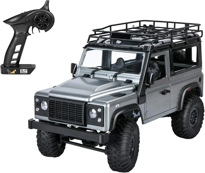 MN 99s 2.4G 1/12 4WD RTR Crawler RC Car Off-Road Truck for Land Rover Vehicle 2 batteries