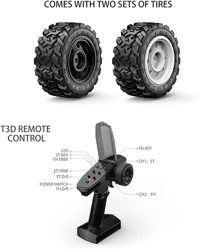 Mjx Hyper Go 14211 Remote Control Car Brushless Remote Control Car 2.4G RTR Fast Top 80 km/h 1/14 Waterproof RC Cars 4WD All Terrain Offroad RC Truggy Remote Control Trucks — Image 4