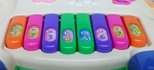 Plastic Cow Musical Piano with 3 Modes Animal Sounds, Flashing Lights & Wonderful Musi boy toys, girl toys, birthday gift, Christmas gift, growth, fun, for kids. — Image 3