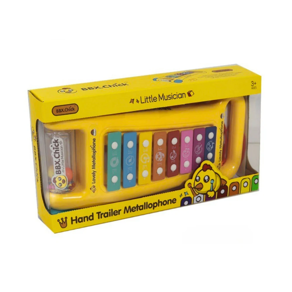 Wonderfull Music Xylophone Real Music Instrument Safe & Durable For Kids - Multi Color