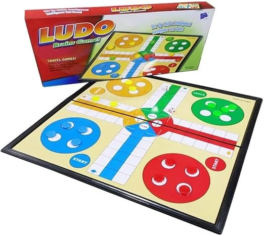 Ludo Game - Ludo brains Game ( Non magnetic)