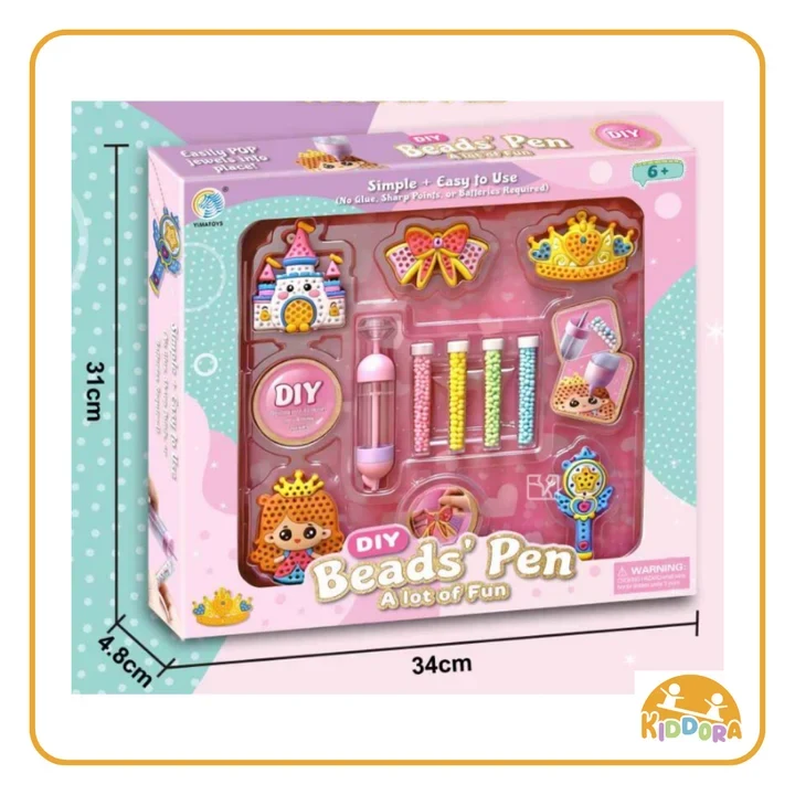 Beads Pen Princess Charm Set
