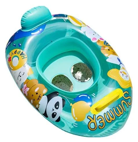 Baby & Sons Baby Pool Float Inflatable Infant Swim Ring for Babies & Toddlers, Kids Swim Float Boat for Pool & Outdoor Water Play, 6–36 Months, 1 Piece — Image 4