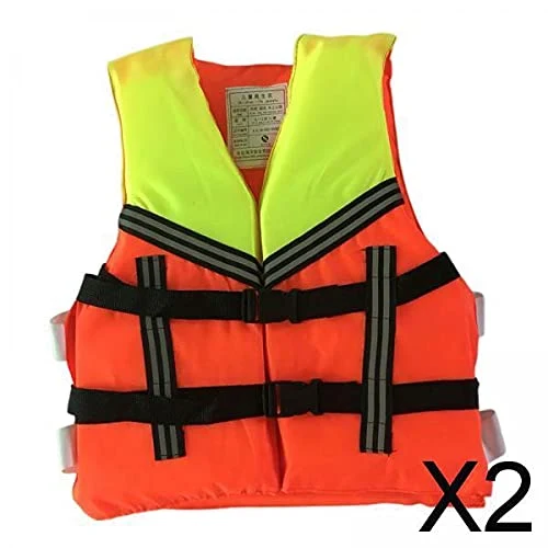 2xUnisex Kids Swim Vest Universal Life Jacket Children Swimsuit Age 4-12 Years | Water Sports | Swimwear & Safety | Life Jackets & Preservers — Image 2