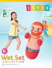 Intex Inflatable Punching Bag Boxing Wanka Stand Up For Kids Boxer — Image 2
