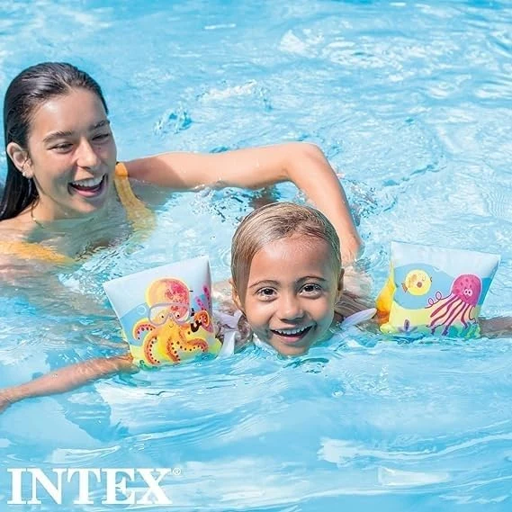 Intex Under The Sea Arm Bands, 23 cm x 15 cm Size, Multicolor — Image 2