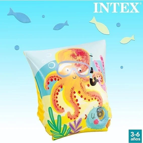 Intex Under The Sea Arm Bands, 23 cm x 15 cm Size, Multicolor — Image 4