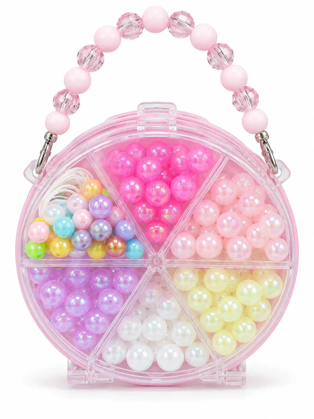 Pastel Pearl-Style Bead Jewellery Kit — Image 3
