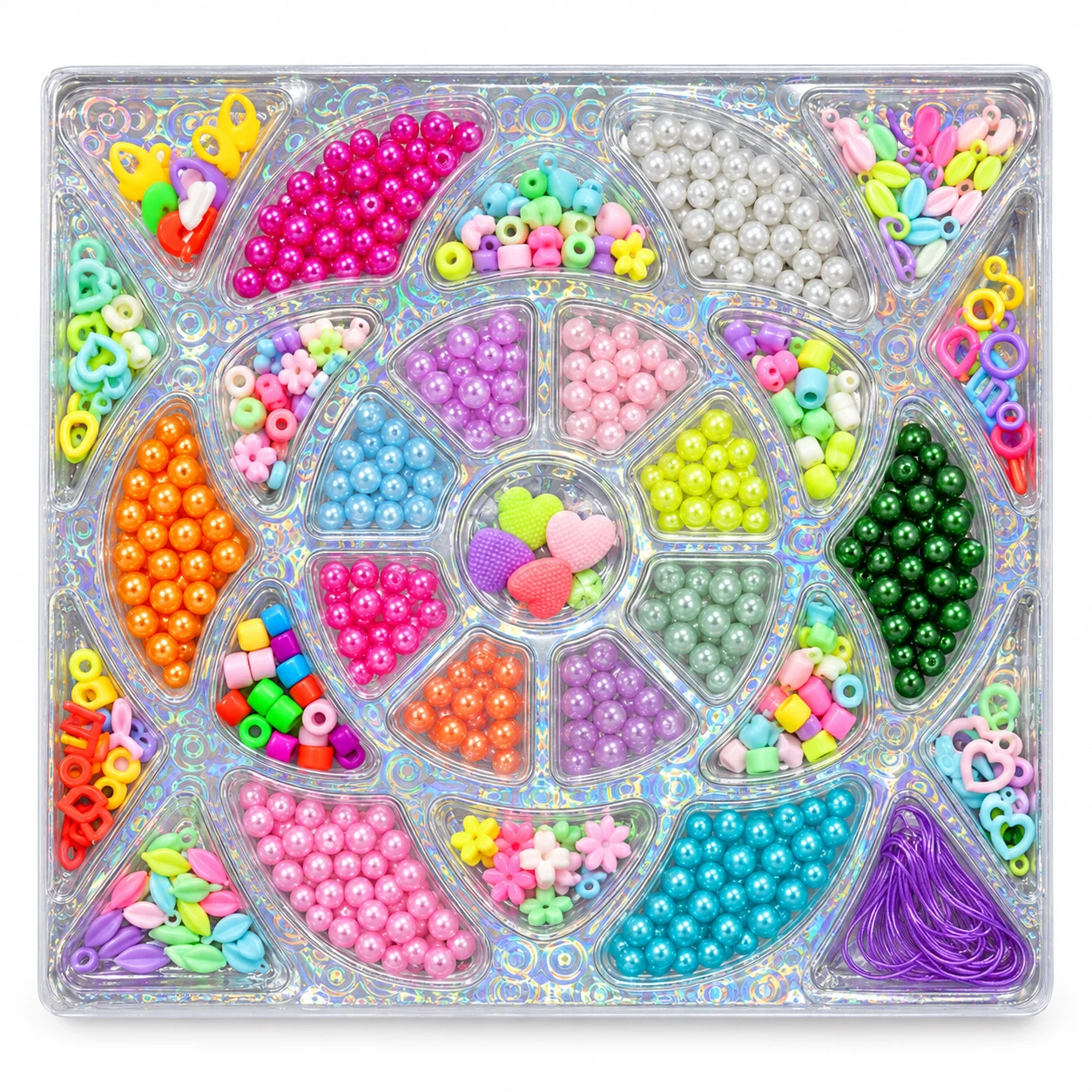 DIY Colourful Bead Jewellery Set — Image 3