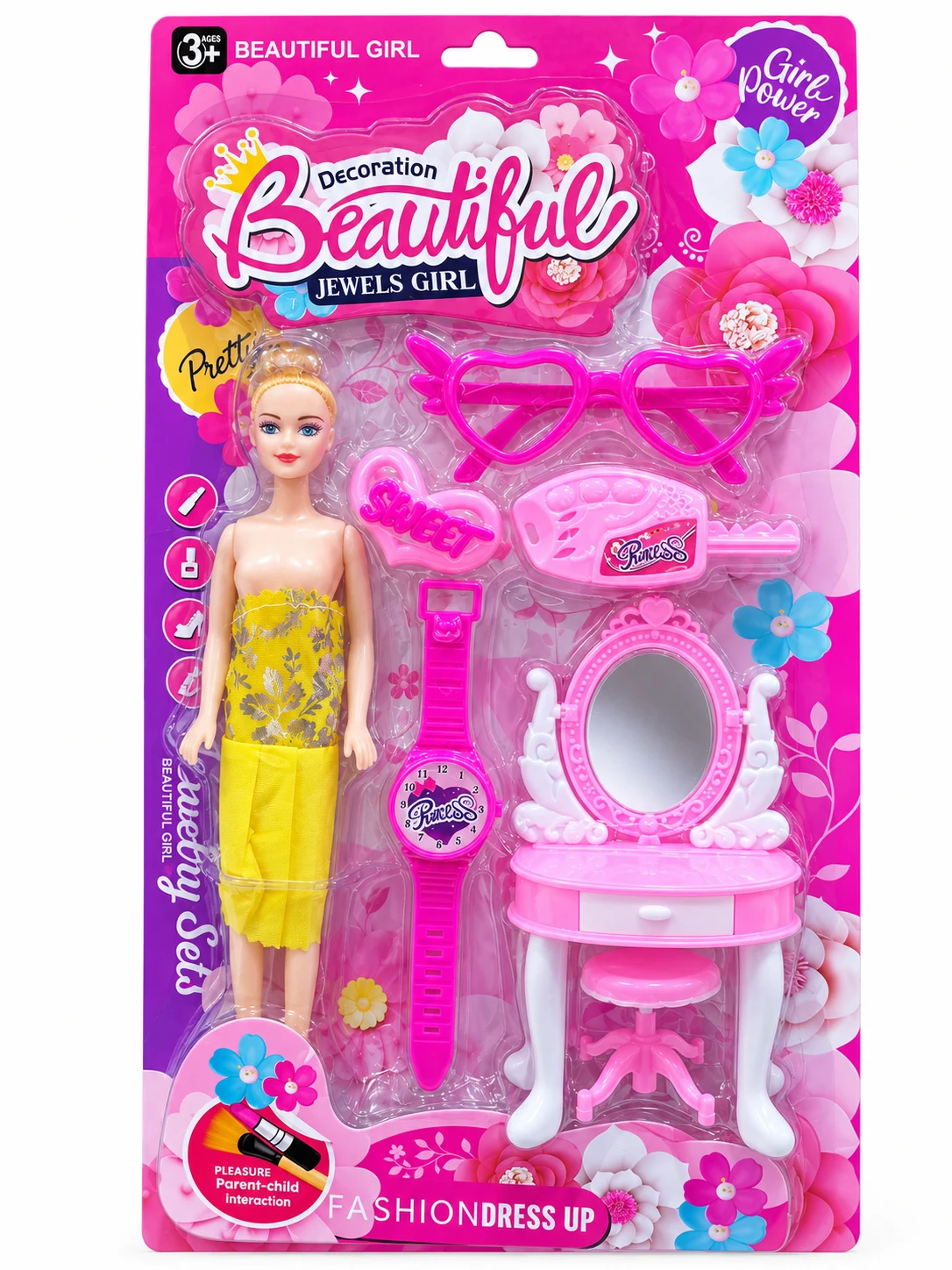 Fashion Doll & Mini Vanity Play Set — Image 2