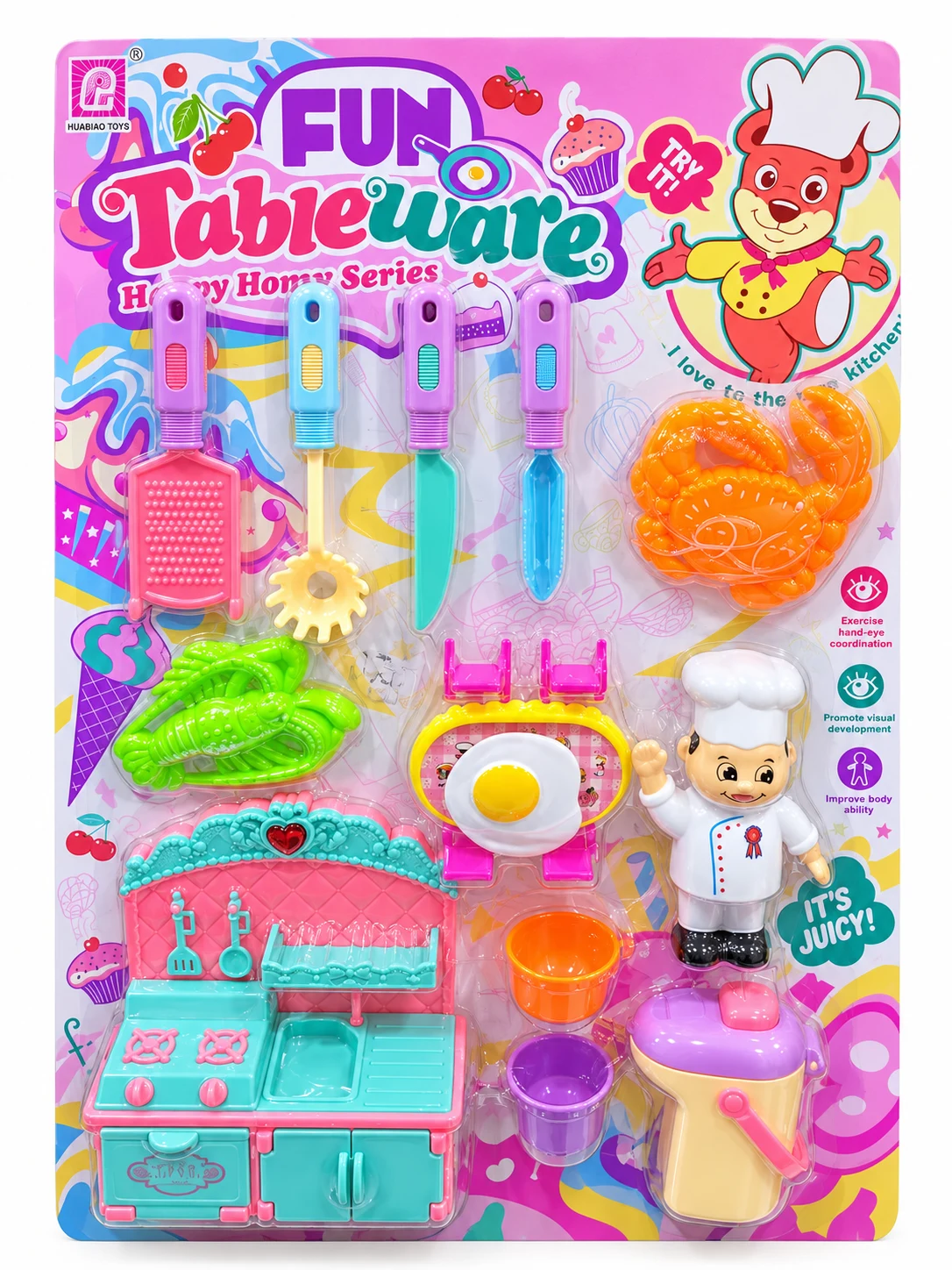 Fun Tableware Mini Kitchen Playset
