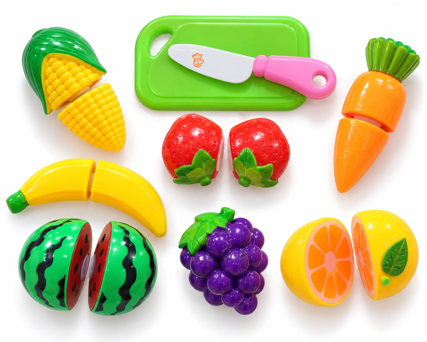 Fruit & Vegetable Cutting Playset