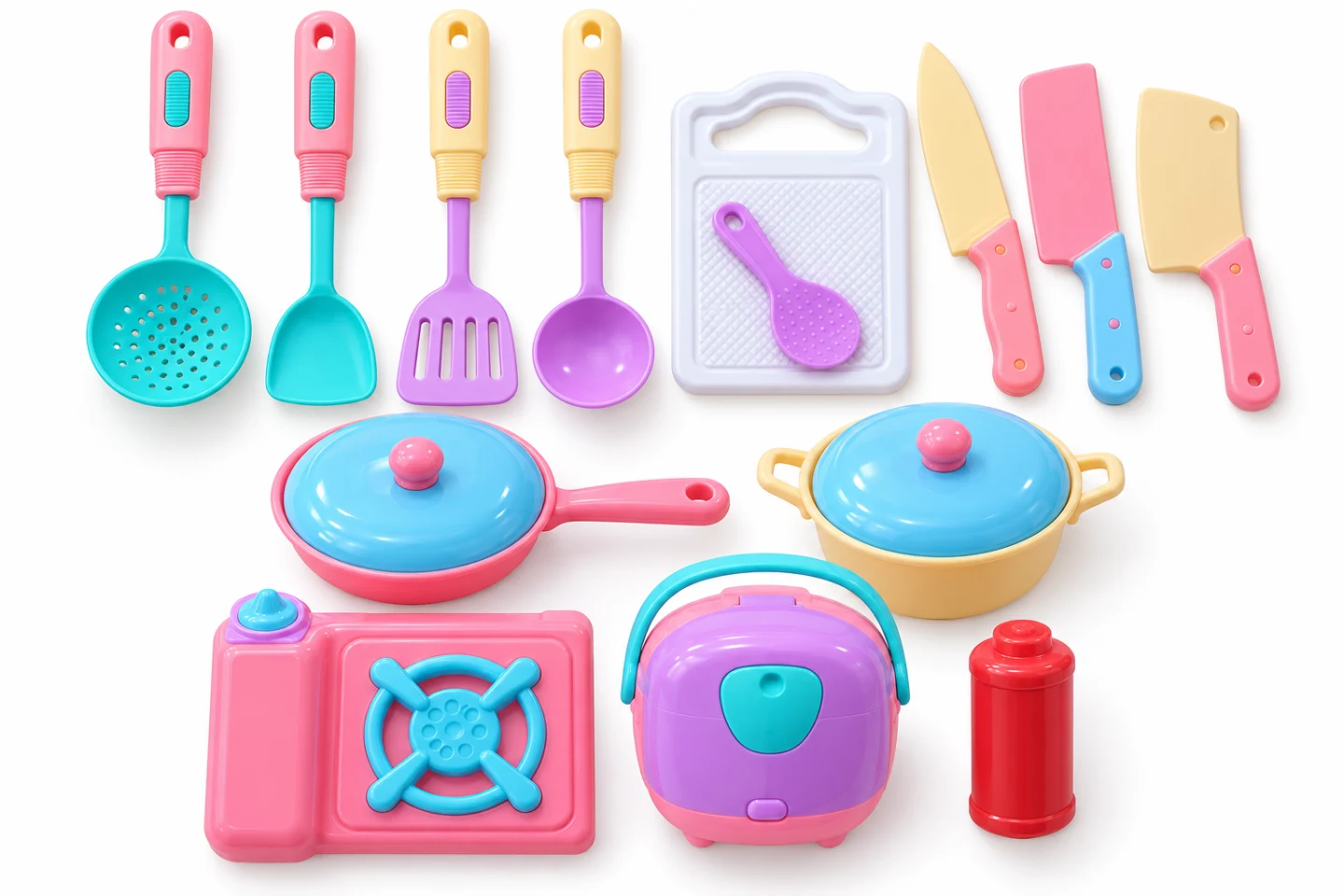 Gourmet Kitchen Pretend Cooking Playset — Image 3