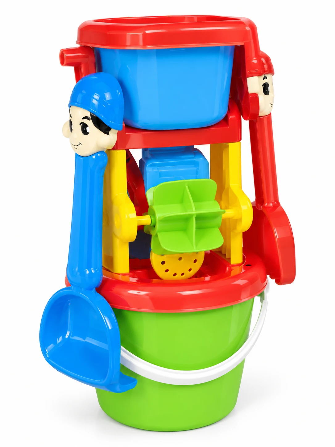 Kids’ Beach Bucket & Water Wheel Playset — Image 2