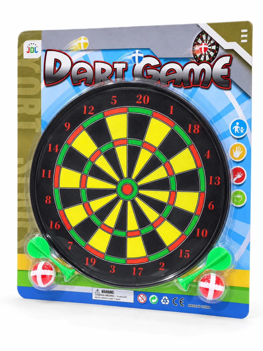 Kids’ Dartboard Game Set
