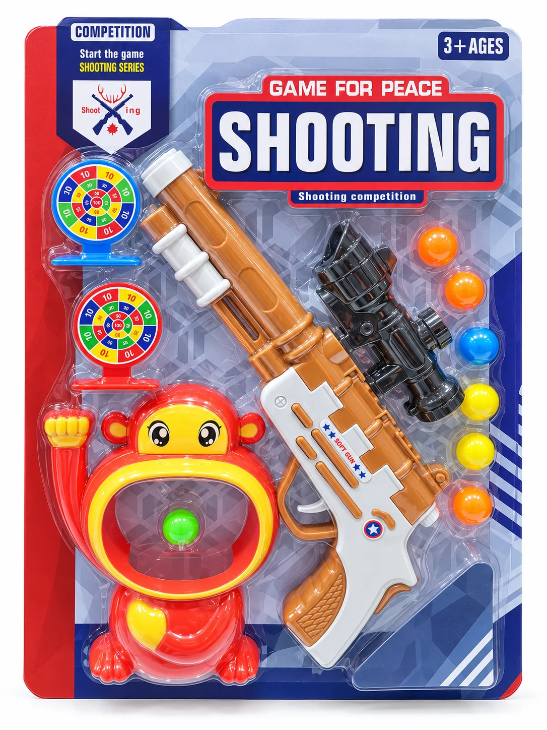 Kids’ Ball Launcher & Target Game Set — Image 2