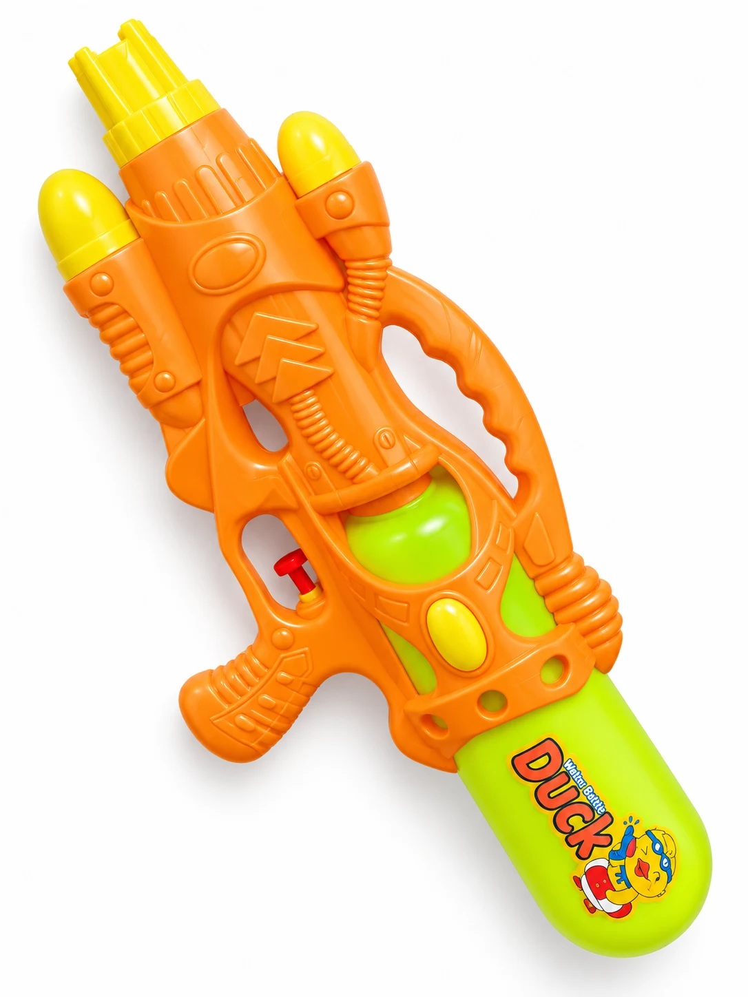 Duck Water Gun – Orange & Lime — Image 3