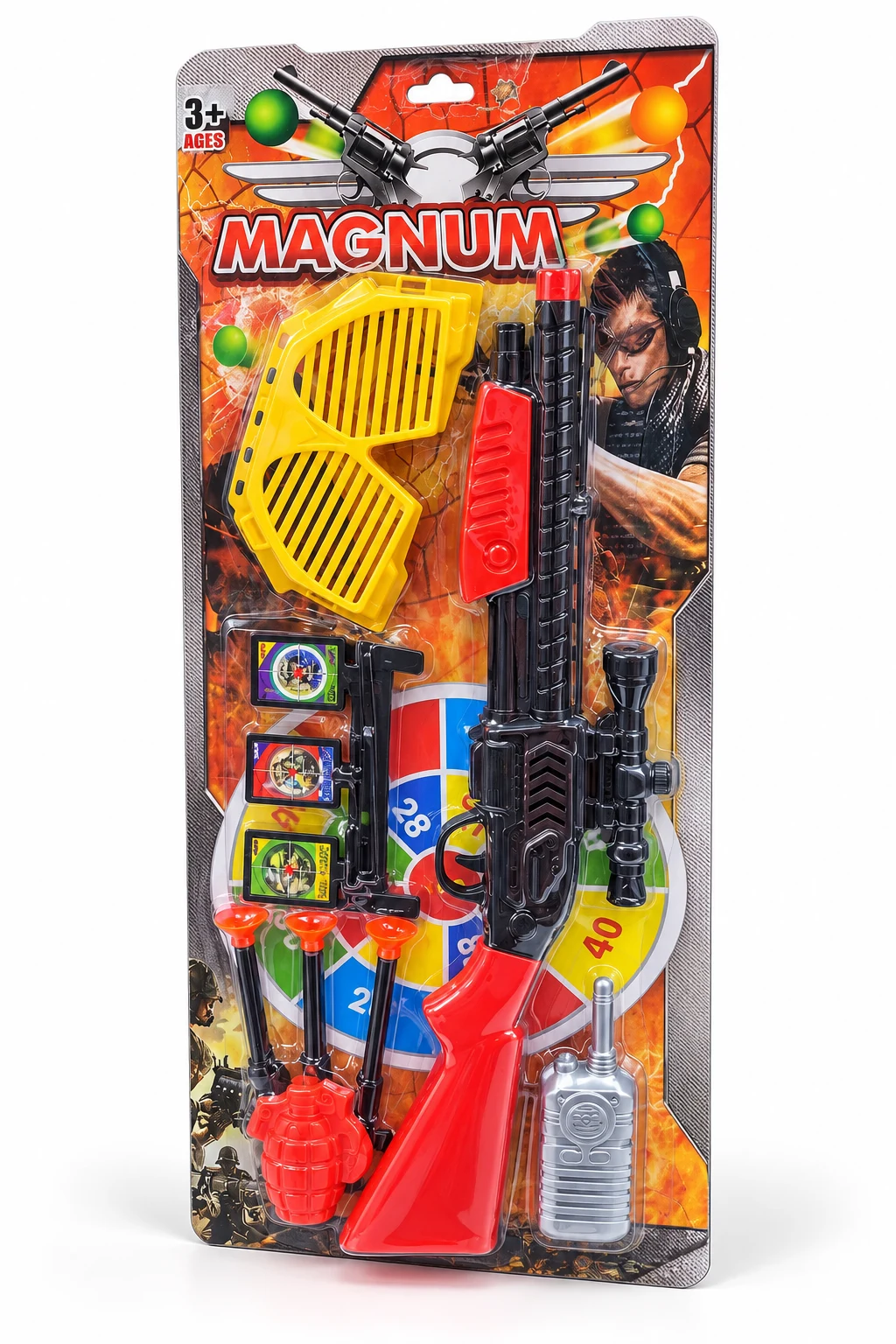 Magnum Toy Rifle & Target Playset — Image 2