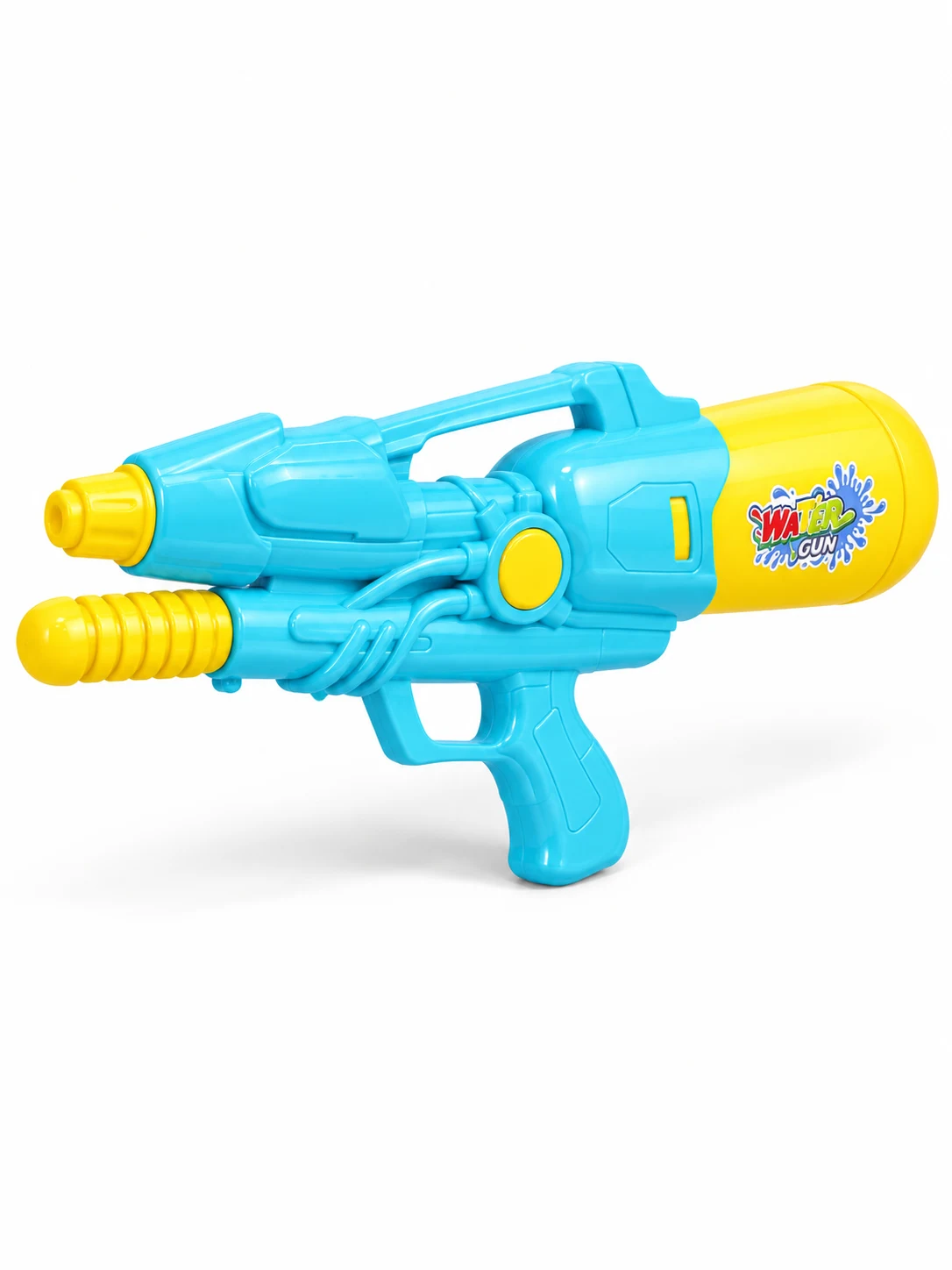Turquoise & Yellow Toy Water Gun