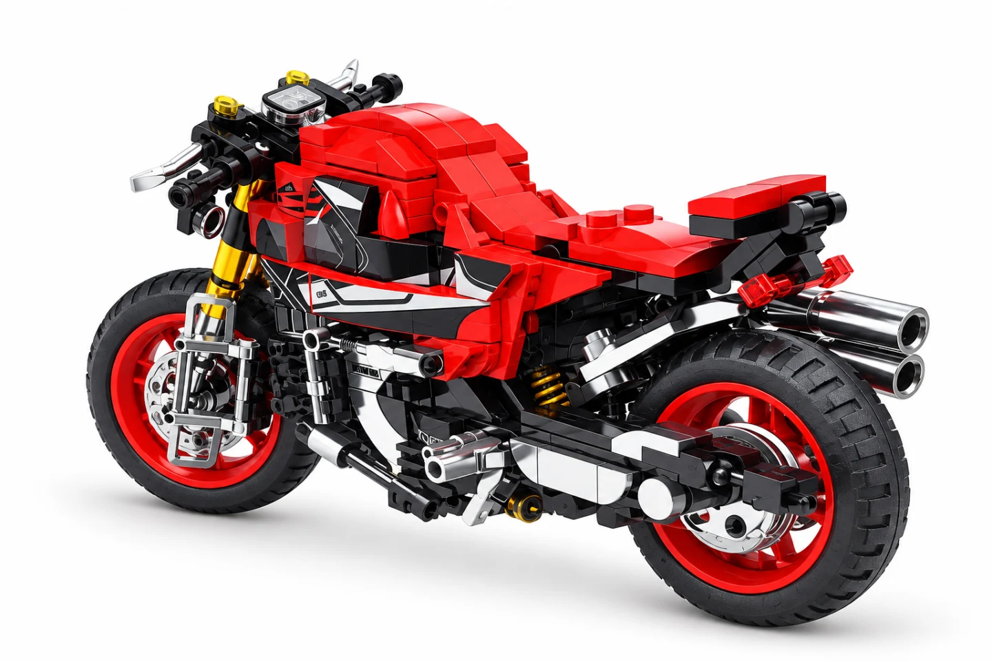 KAZI Z800 Motorcycle Building Block Set — Image 3