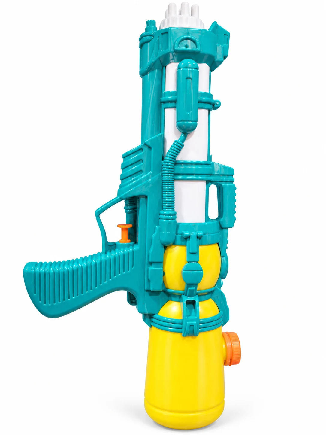 Teal & Yellow Toy Water Blaster — Image 2