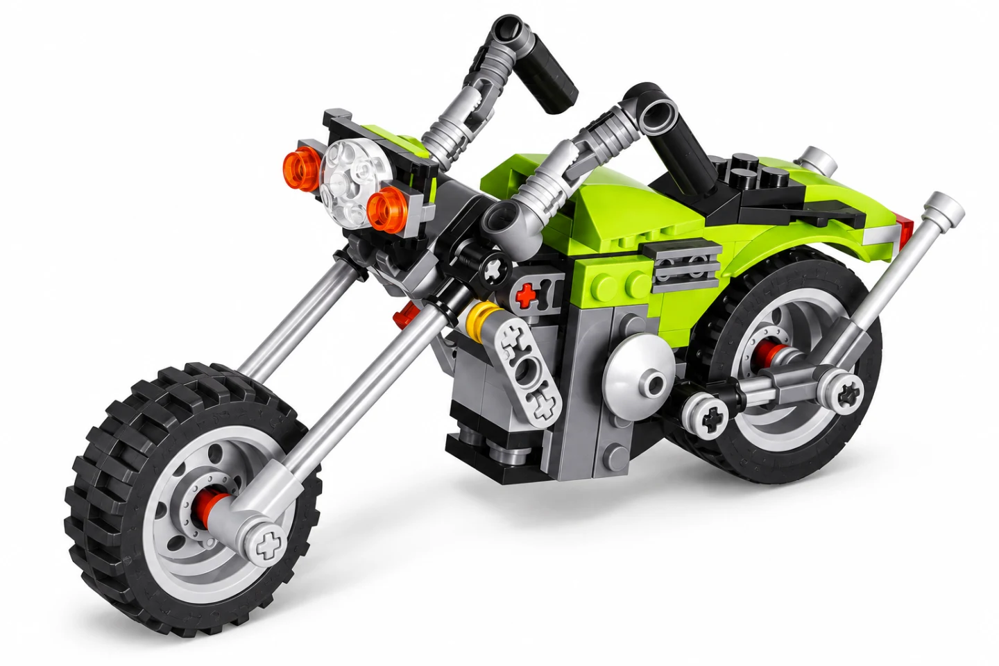BRICK Architect 3-in-1 Motorcycle Building Set – 3109 — Image 3