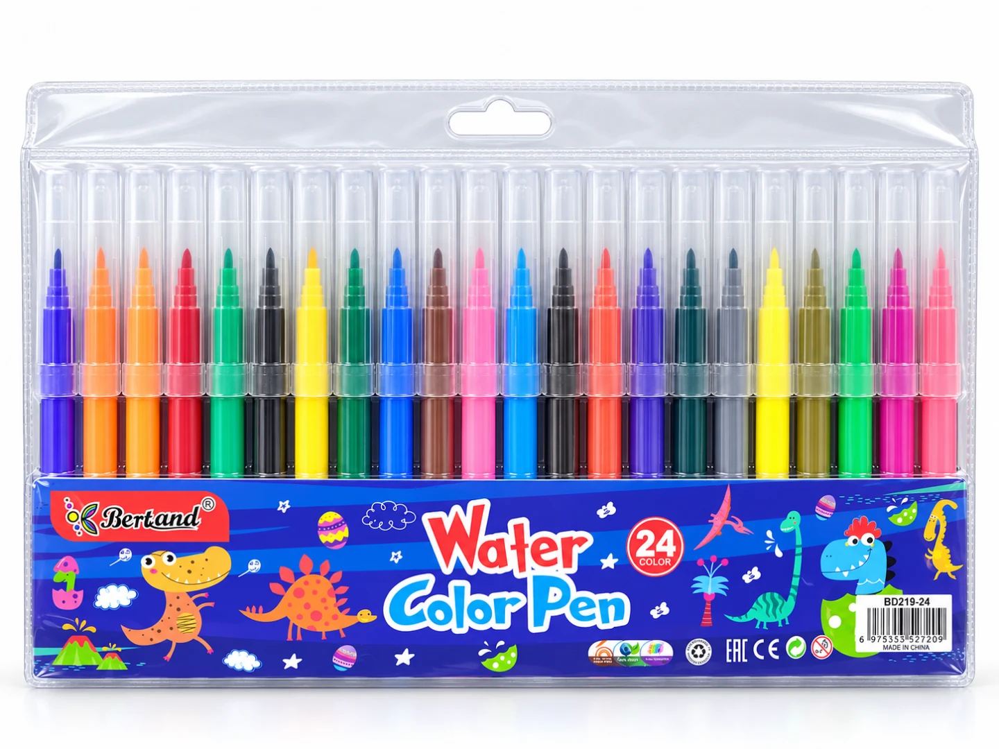 Bertand Water Colour Pen Set – 24 Colours (BD219-24)